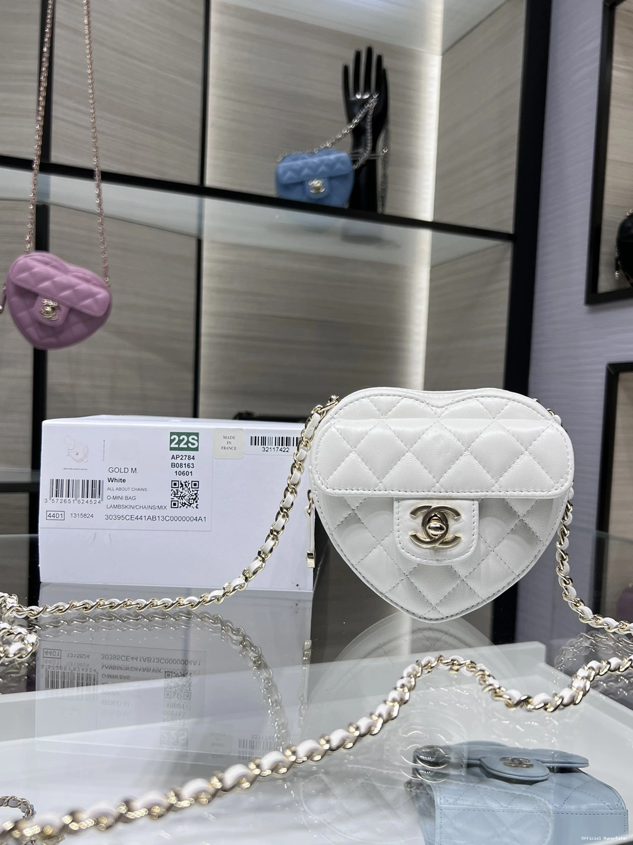 HyperPeter HEART CHAIN CHANELUTCH WITH CHANEL 0817